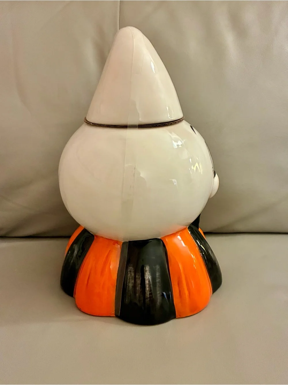 Johanna Parker Halloween Ghost Pumpkin Canister NWT